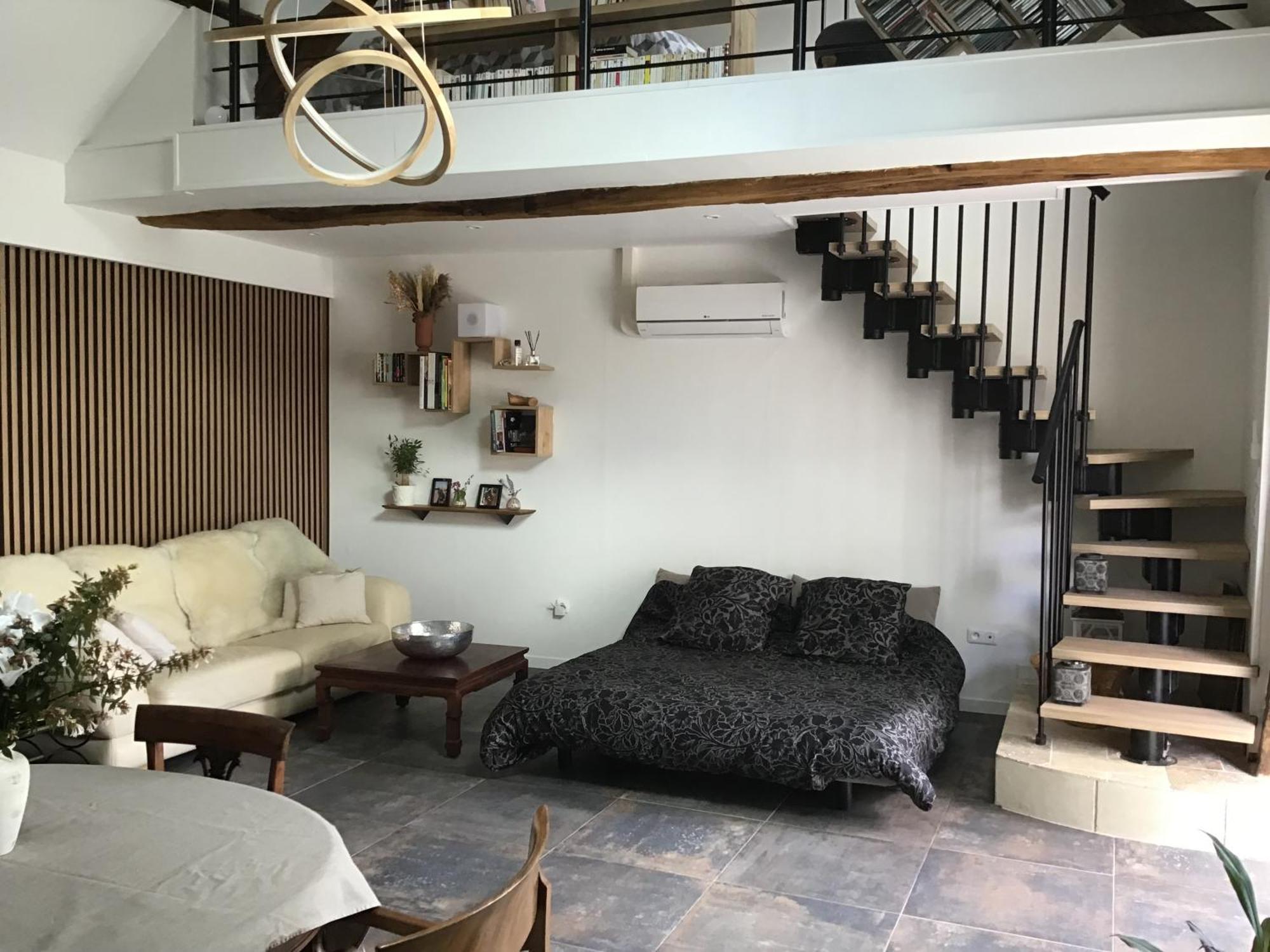 Ferienwohnung Loft A Tours Nord Exterior foto